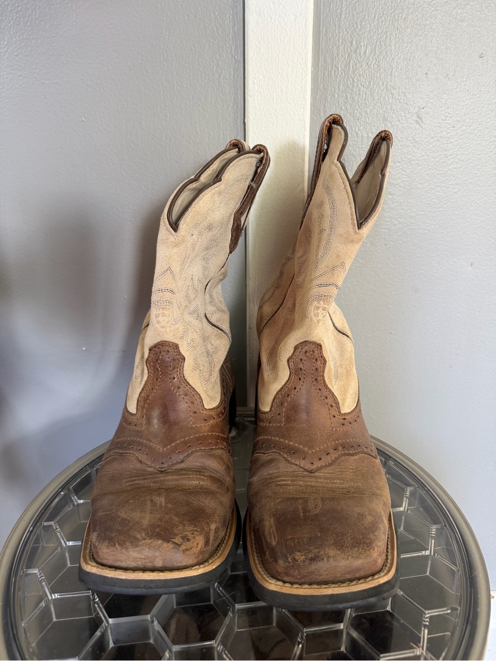 Women’s Ariat Fatbaby Leather Cowboy Boots